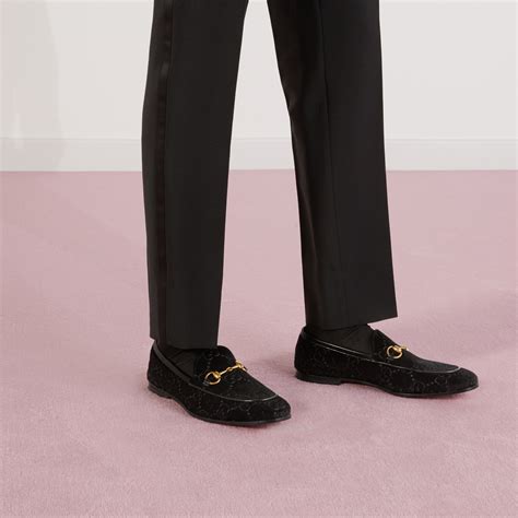 gucci black velvet dress|Gucci jordaan velvet loafer.